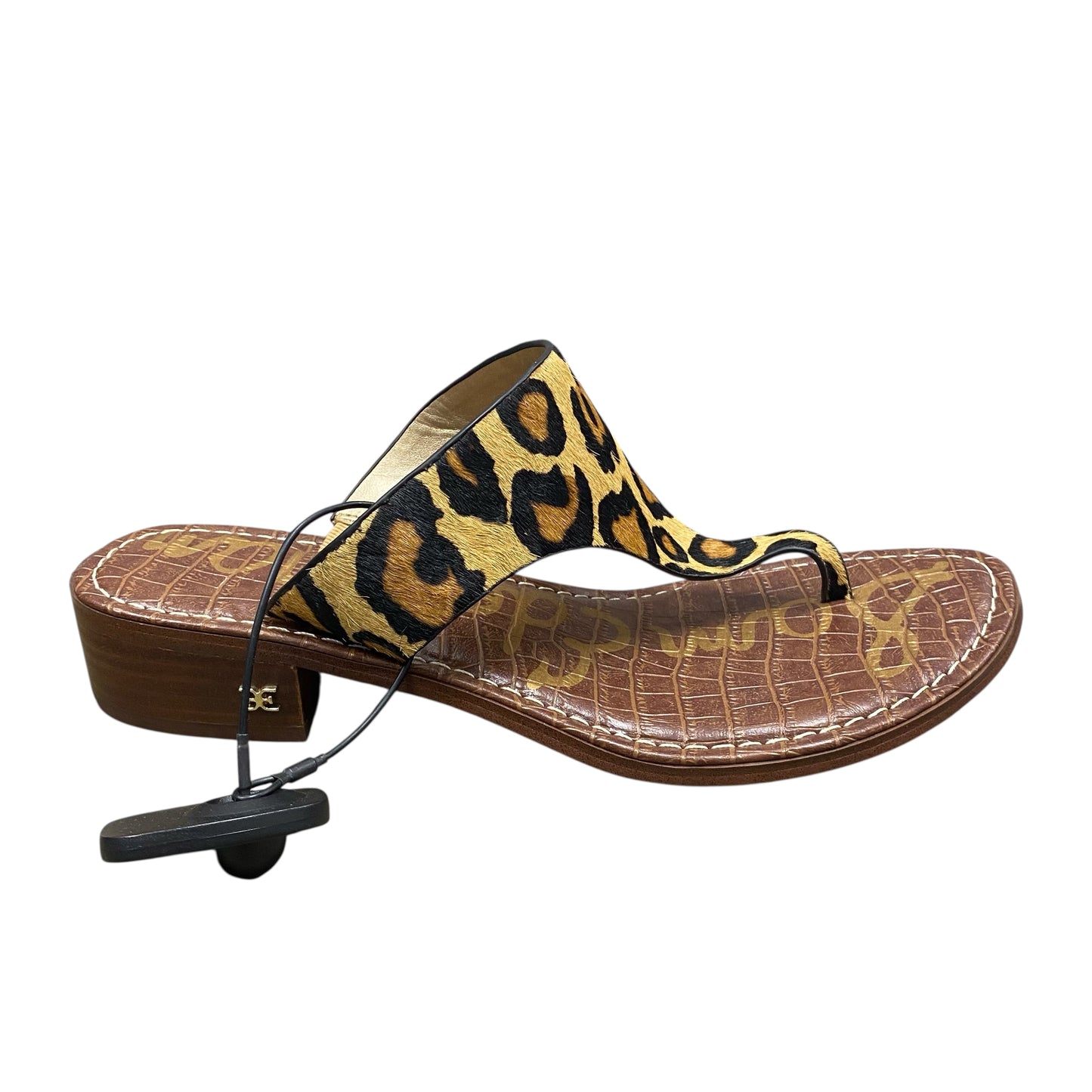 Sandals Flats By Sam Edelman In Animal Print, Size:9