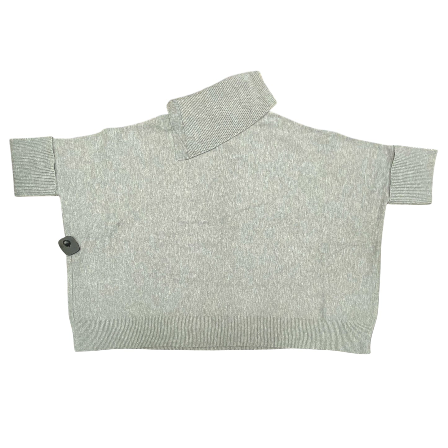 Sweater By Chicos In Grey & Silver, Size:S