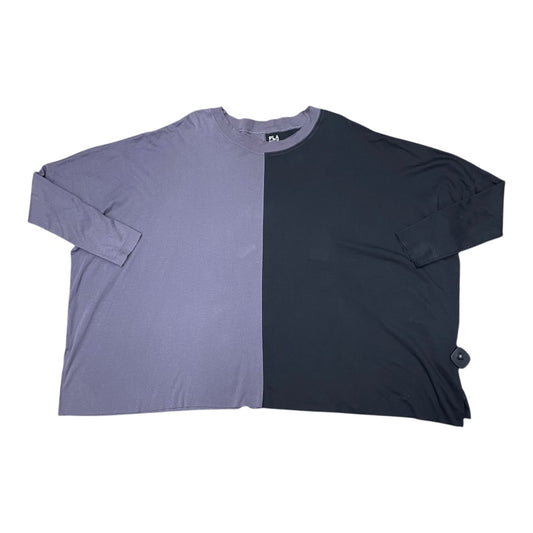 Top Ls By Cmc In Black & Grey, Size:Osfm