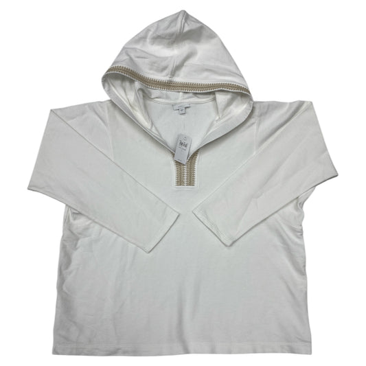 Top Ls By Pure Jill In Tan & White, Size:L