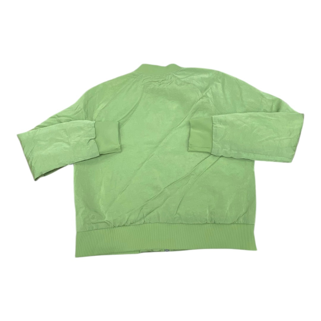 Athletic Jacket By Lululemon In Green, Size:12