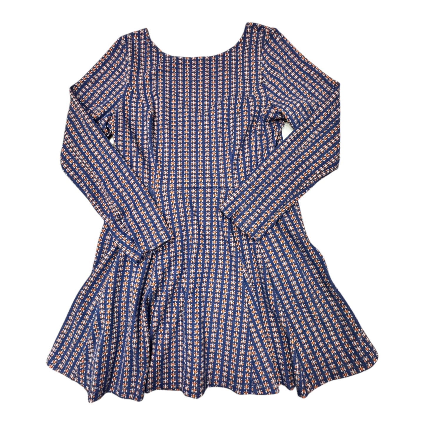 Dress Casual Midi By Anthropologie In Blue, Size:L