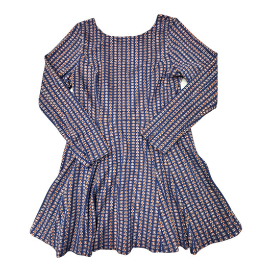 Dress Casual Midi By Anthropologie In Blue, Size:L