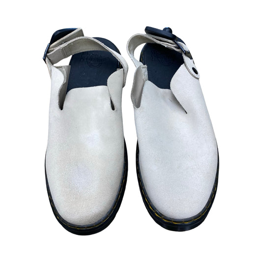 Shoes Designer By Dr Martens In Cream, Size:9