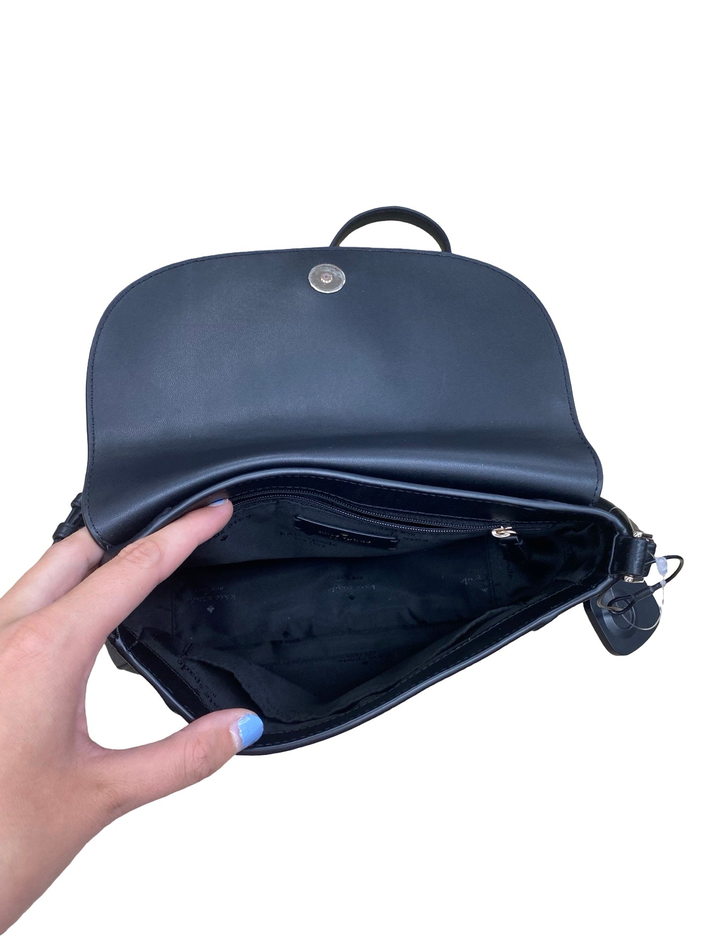 Handbag Designer By Kate Spade In Black, Size:Medium