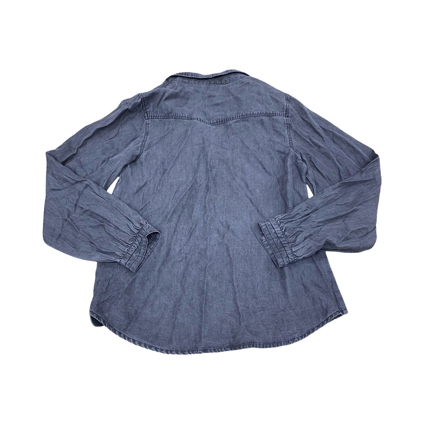 Top Ls By Elan In Grey, Size:M