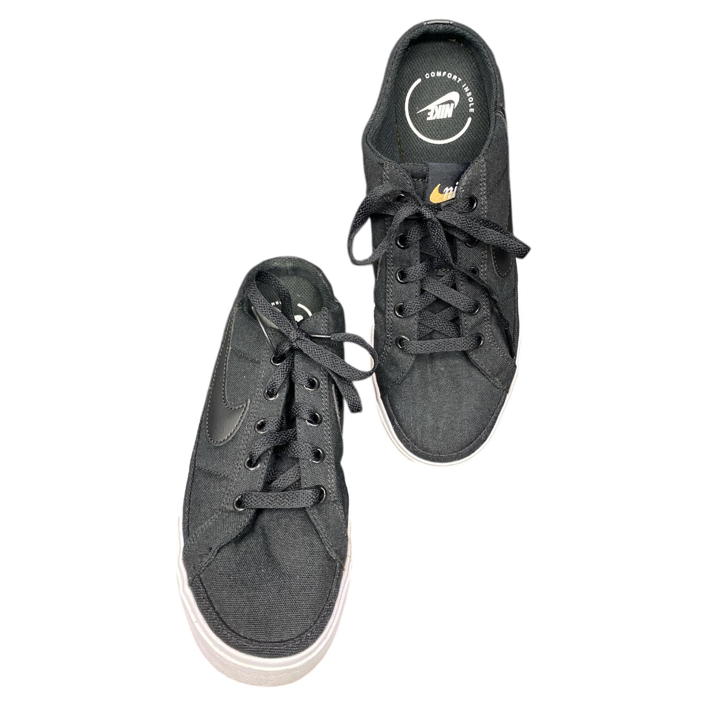Shoes Flats By Nike In Black, Size:7.5