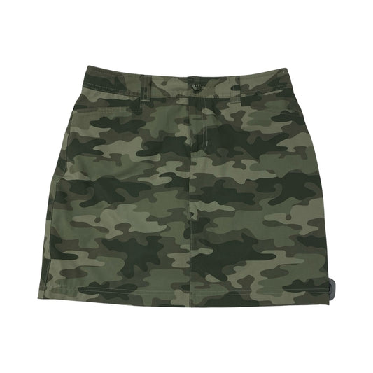 Athletic Skirt By Eddie Bauer In Camouflage Print, Size:6