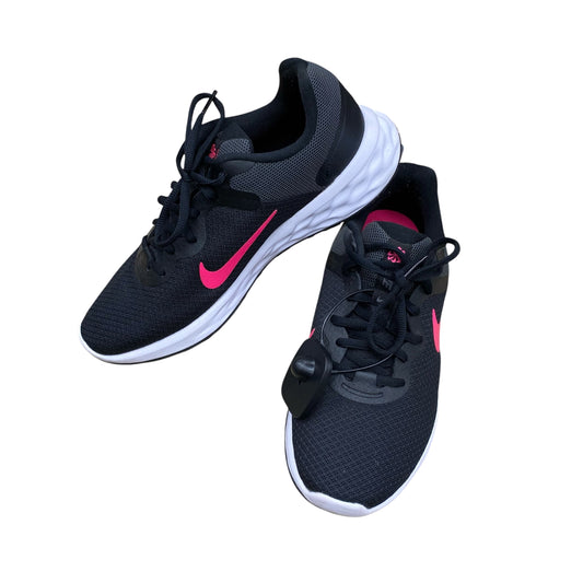 Shoes Athletic By Nike In Black & Pink, Size:8