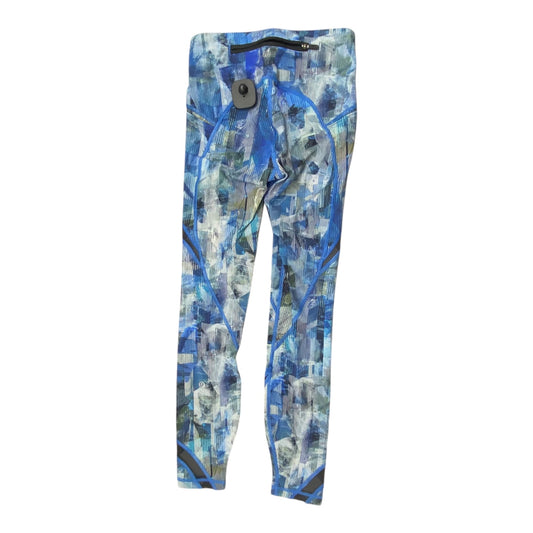 Athletic Leggings By Lululemon In Blue, Size:2