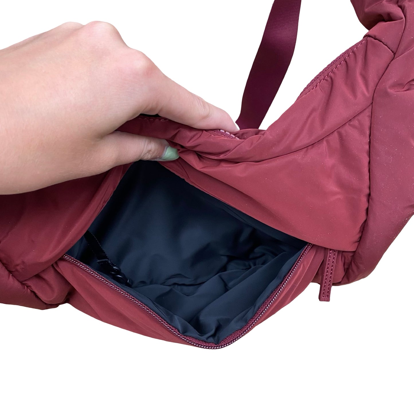Handbag By Athleta In Red, Size:Small