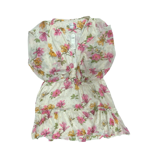 Dress Party Midi By Maeve In Floral Print, Size:1X