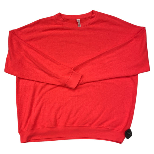 Athletic Sweatshirt Crewneck By Alo In Pink, Size:L