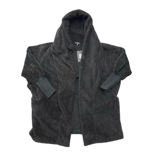 Jacket Fleece By Fashion Nova In Black, Size:L