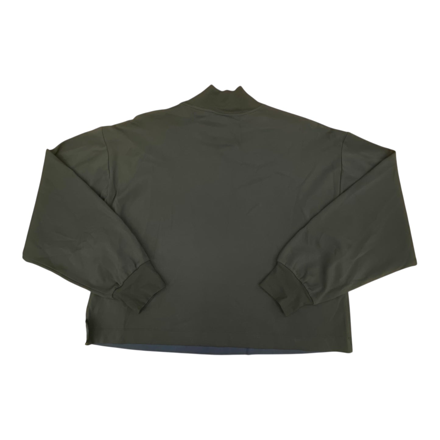 Athletic Sweatshirt Collar By Athleta In Black & Blue, Size:L