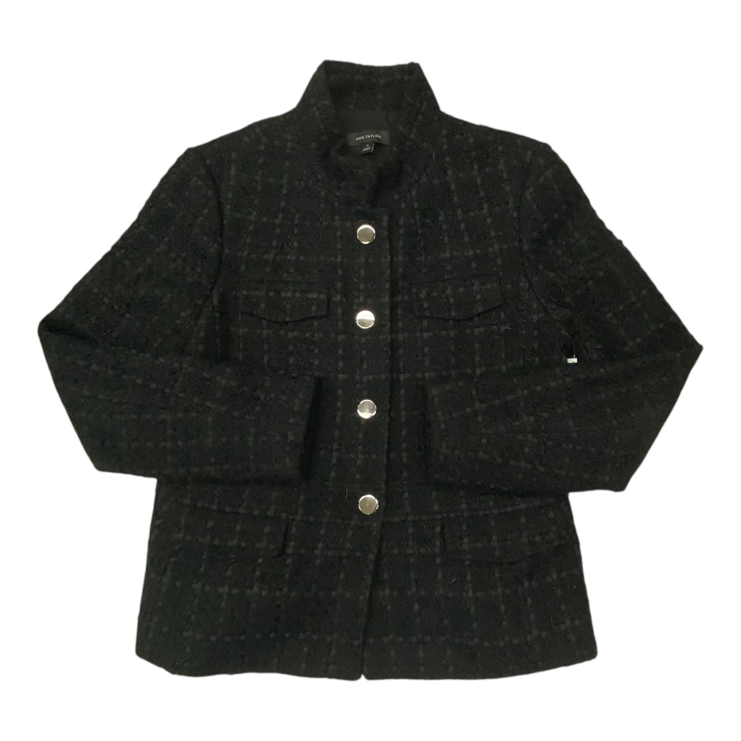 Blazer By Ann Taylor In Black, Size:10
