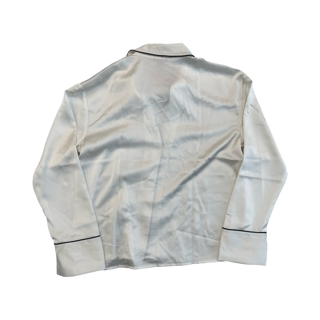 Top Ls By Ann Taylor In Black & White, Size:S