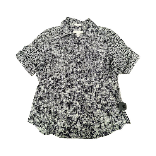 Top Ss By Chicos In Black & White, Size:M