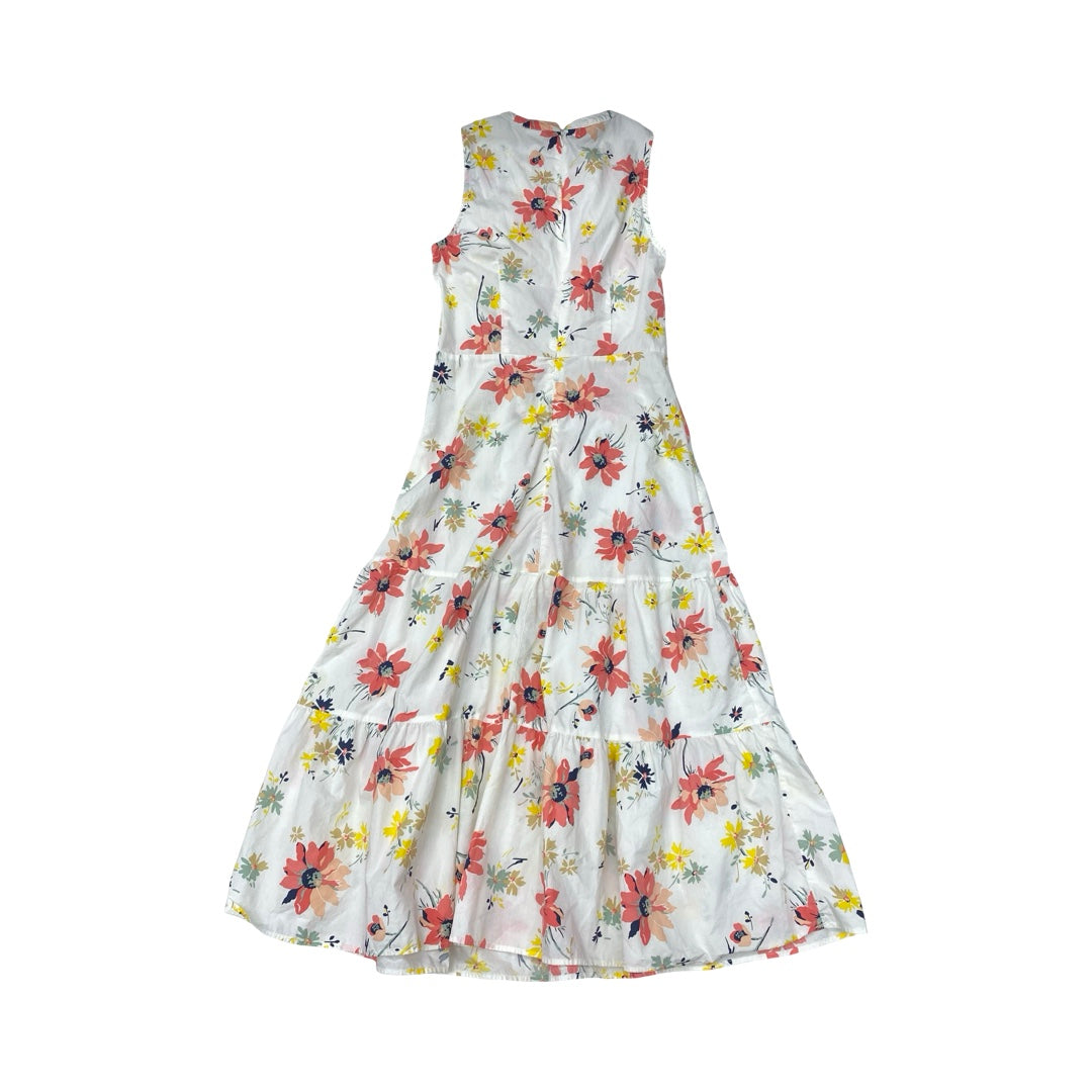 Dress Casual Maxi By Gap In Floral Print, Size:4P