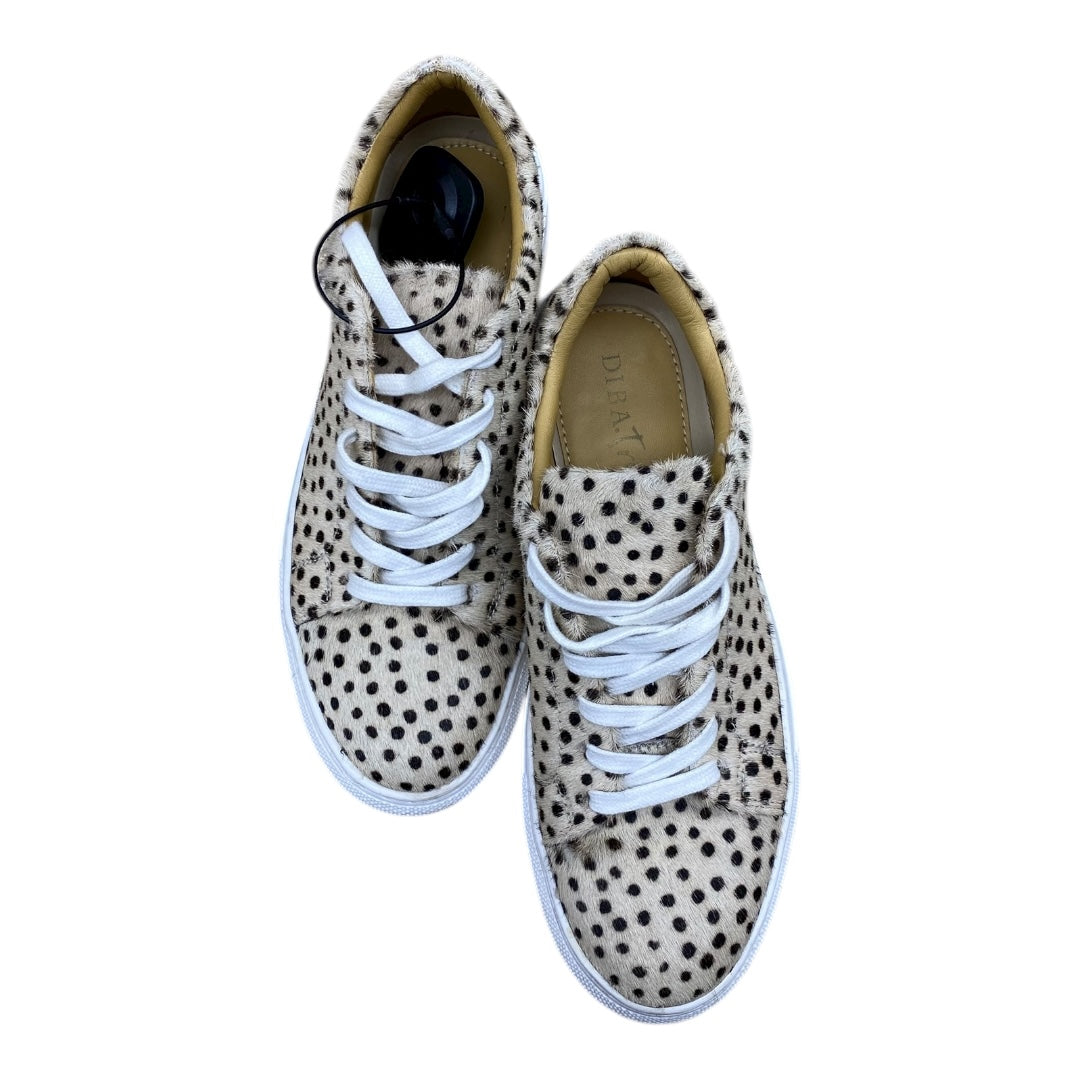 Shoes Sneakers By Diba In Animal Print, Size:7.5