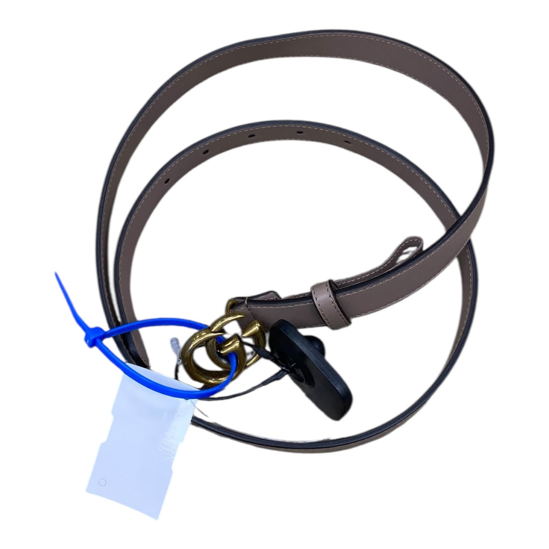 Belt Luxury Designer By Gucci In Taupe