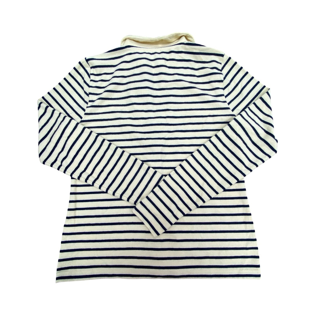Top Ls By J. Crew In Striped Pattern, Size:S