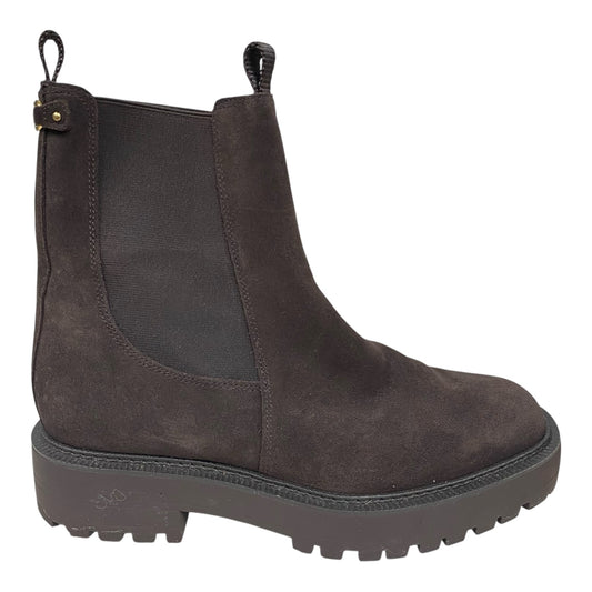 Boots Ankle Flats By Sam Edelman In Brown, Size:8