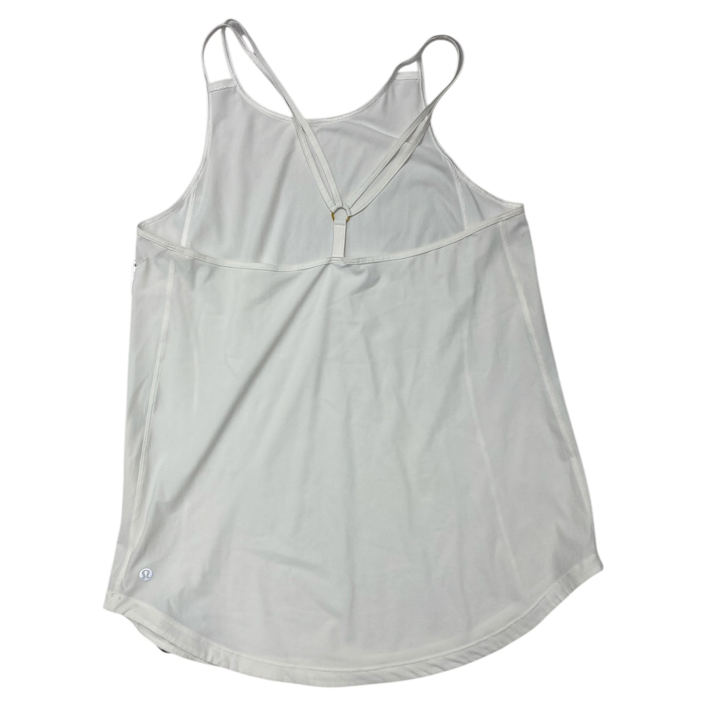 Athletic Tank Top By Lululemon In White, Size:8
