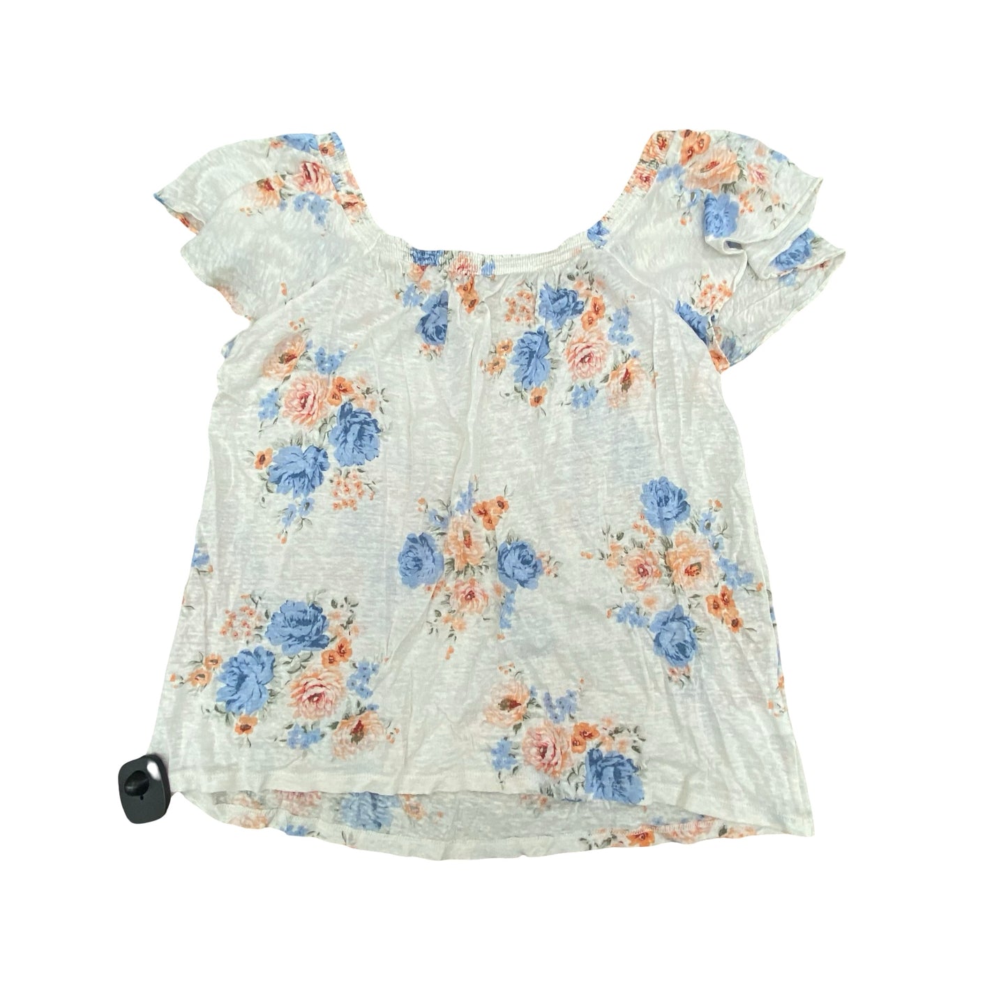 Top Sleeveless By Loft In Floral Print, Size:M