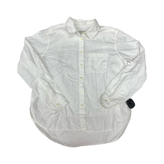 Top Ls By Loft In White, Size:S
