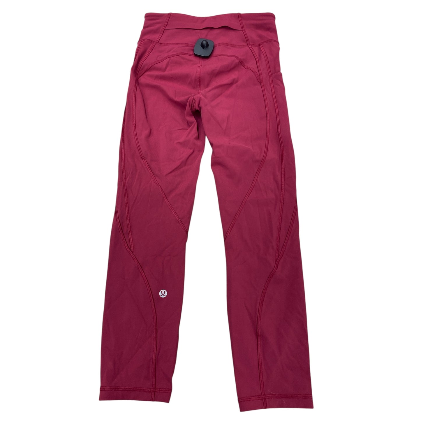 Athletic Leggings By Lululemon In Pink, Size:4