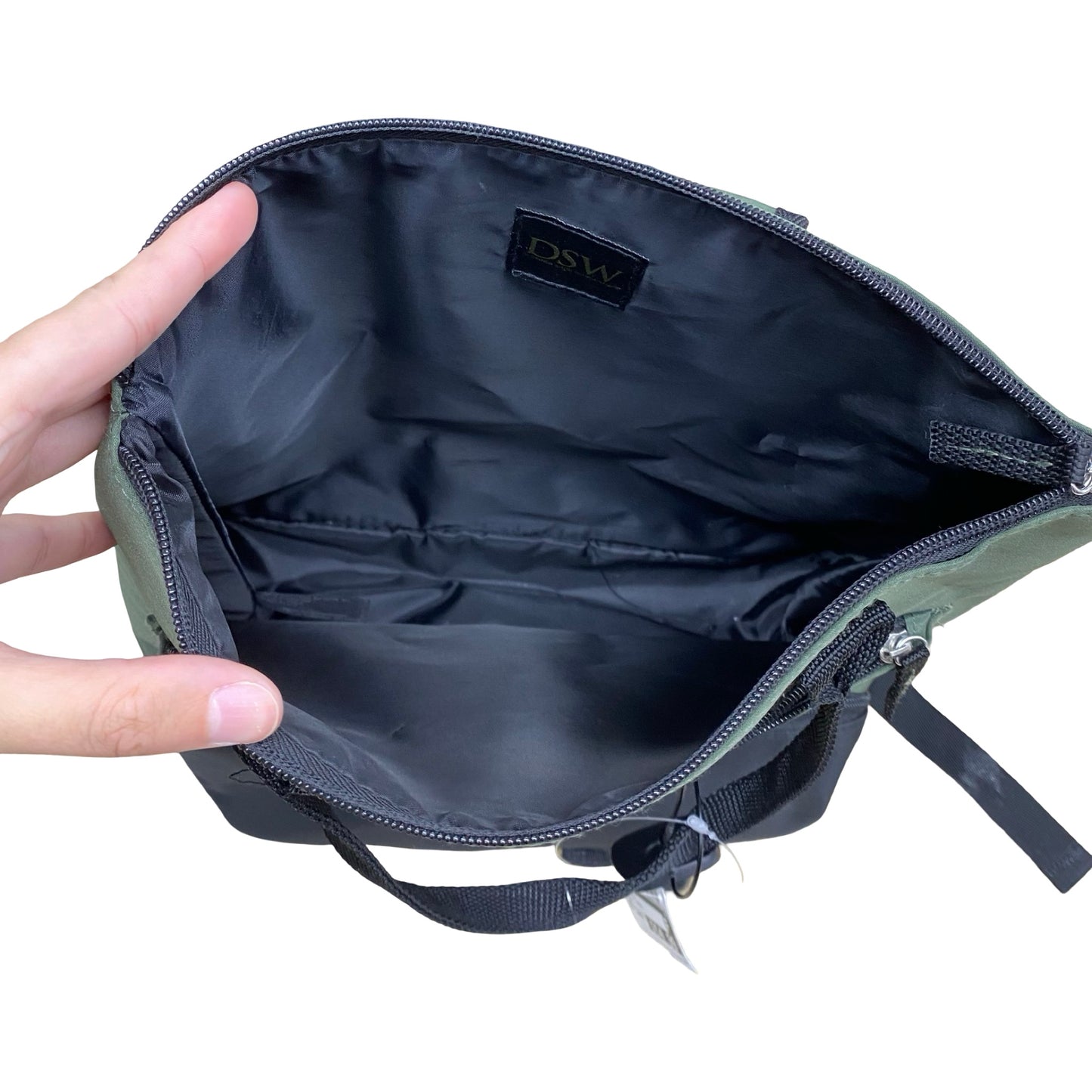 Backpack By DSW In Black & Green, Size:Large