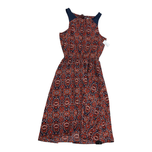 Dress Casual Midi By Athleta In Multi, Size:Xs