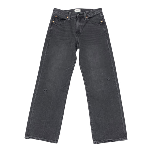 Jeans Wide Leg By Pistola In Grey Denim, Size:4
