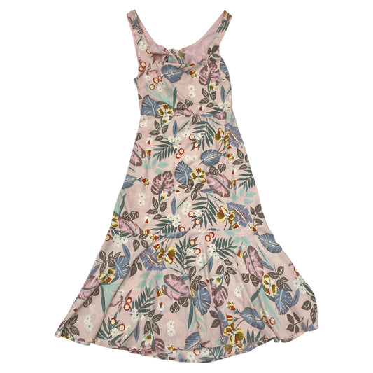 Dress Casual Midi By Lulu In Floral Print, Size:M