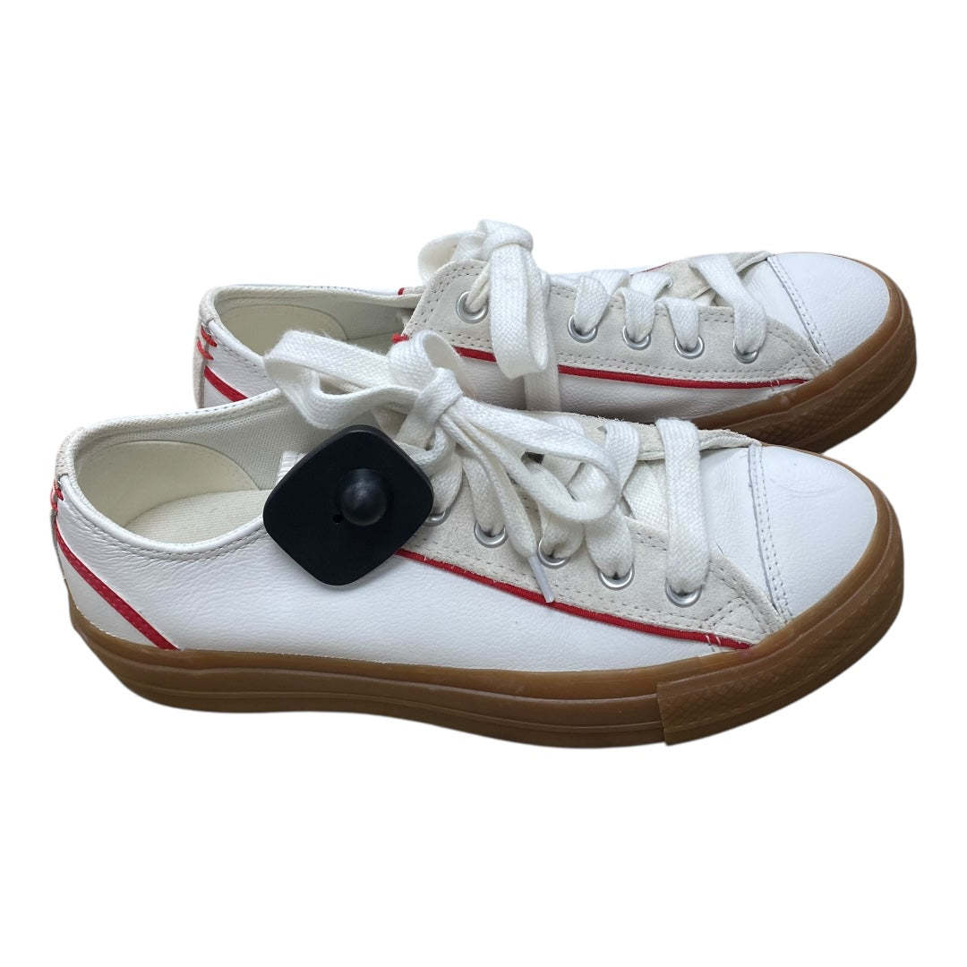 Shoes Sneakers By Converse In Red & White, Size:9