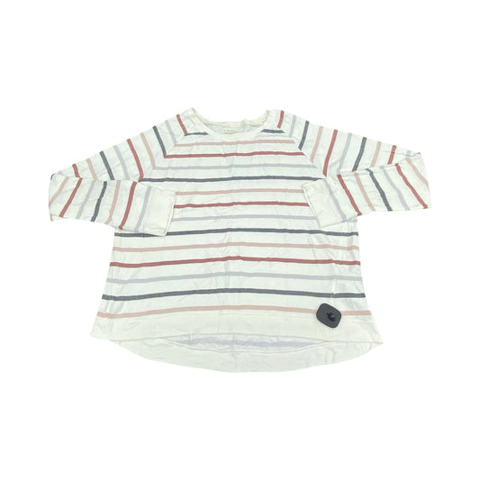 Top Ls By Thread And Supply In Striped Pattern, Size:Xl