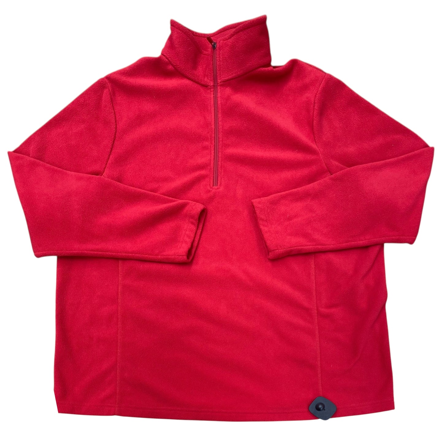Athletic Fleece By Lands End In Red, Size:1X
