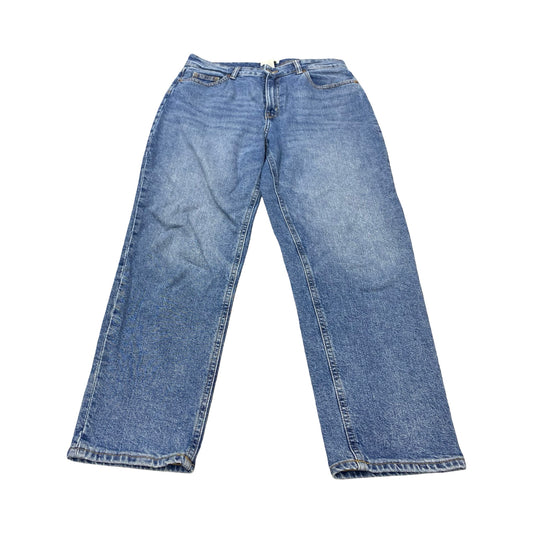 Jeans Boot Cut By H&M In Blue Denim, Size:10