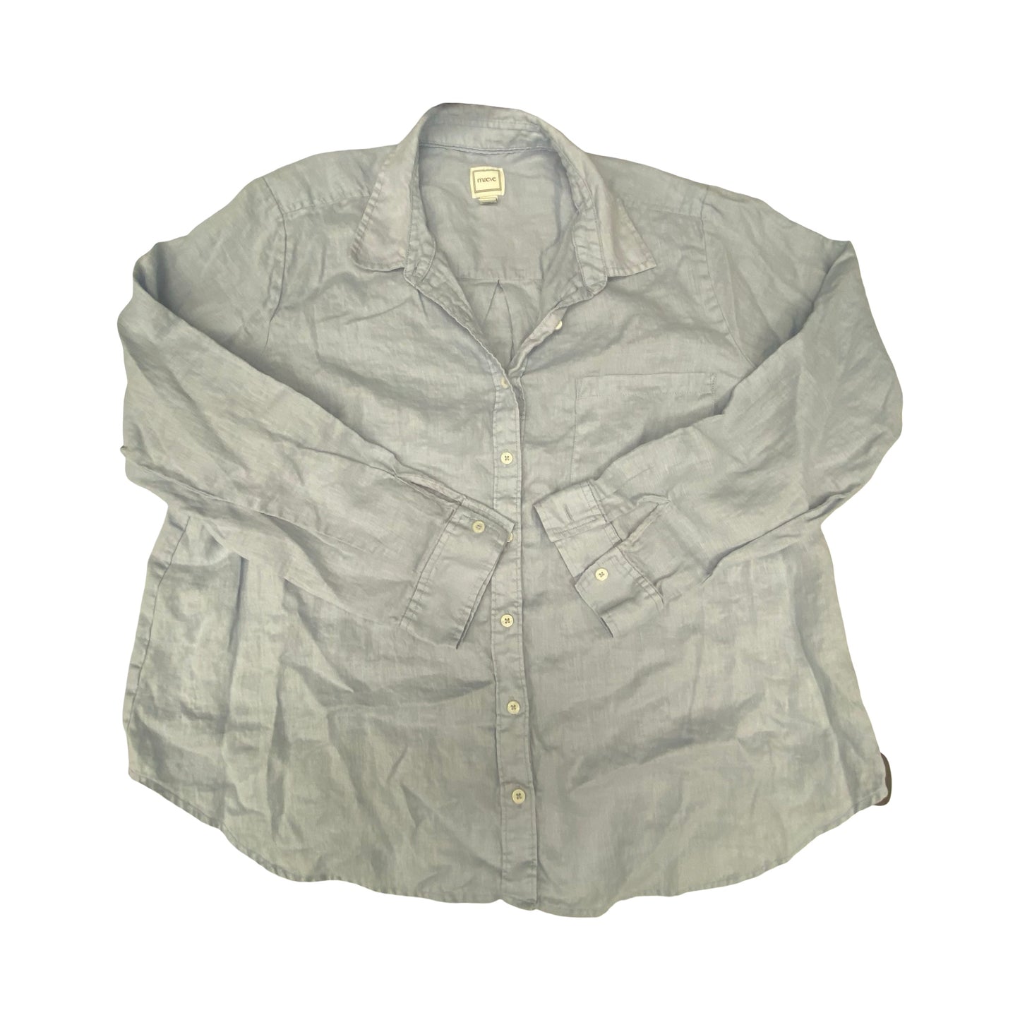 Top Ls By Maeve In Blue, Size:Xl