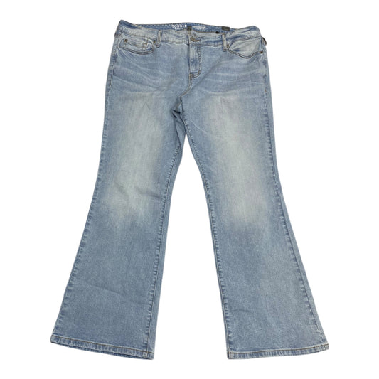Jeans Boot Cut By Torrid In Blue Denim, Size:18