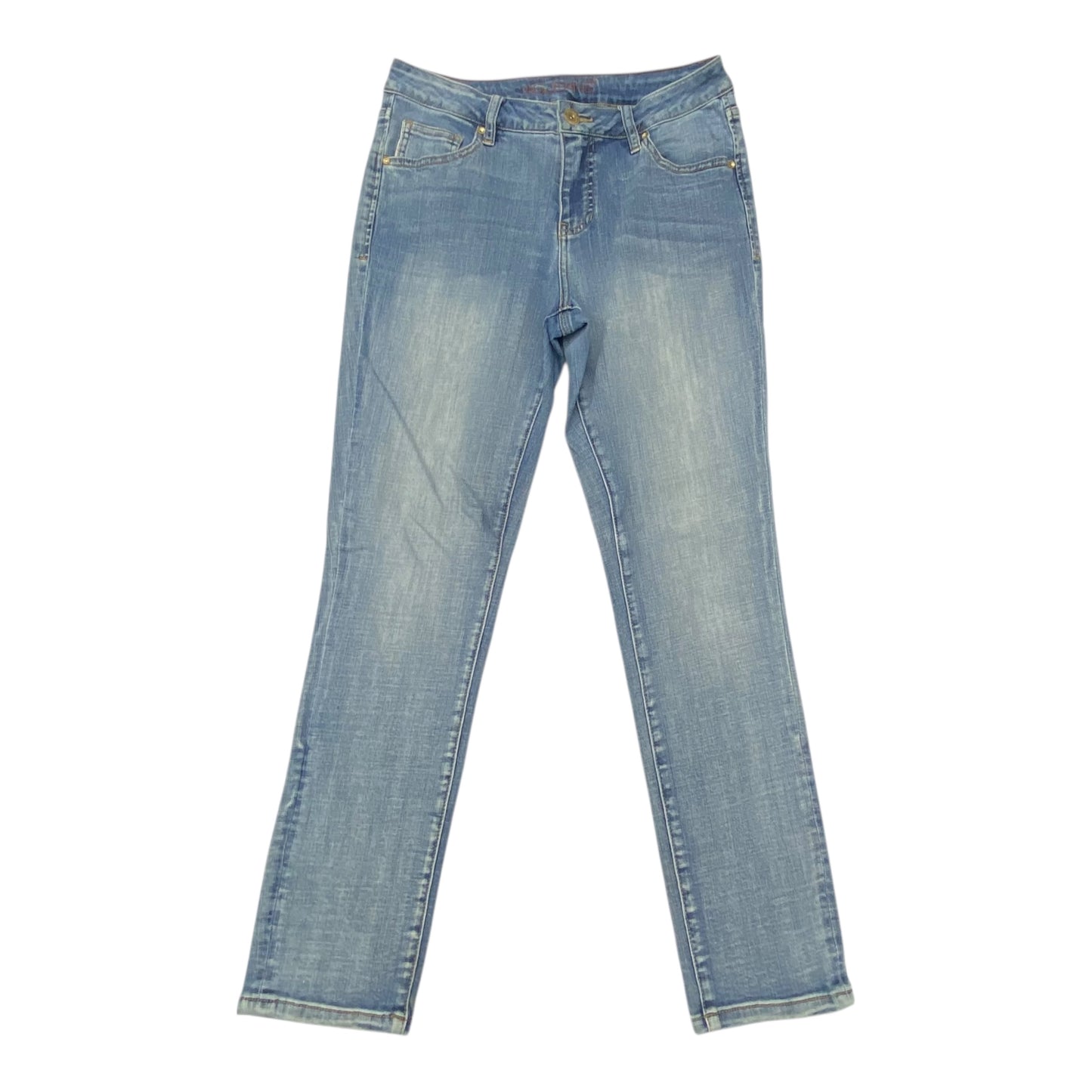 Jeans Straight By Jag Jeans In Blue, Size:8