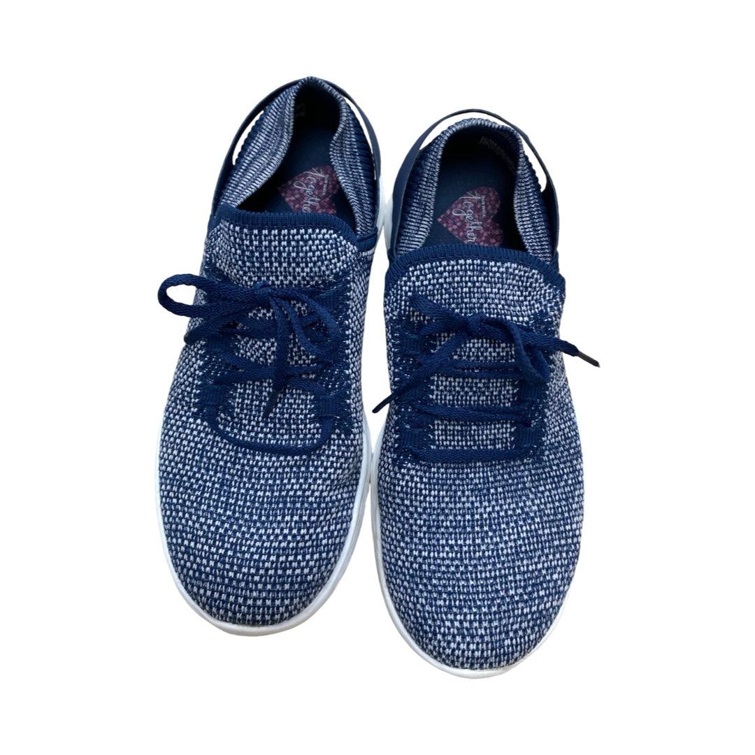 Shoes Athletic By Skechers In Navy, Size:7.5