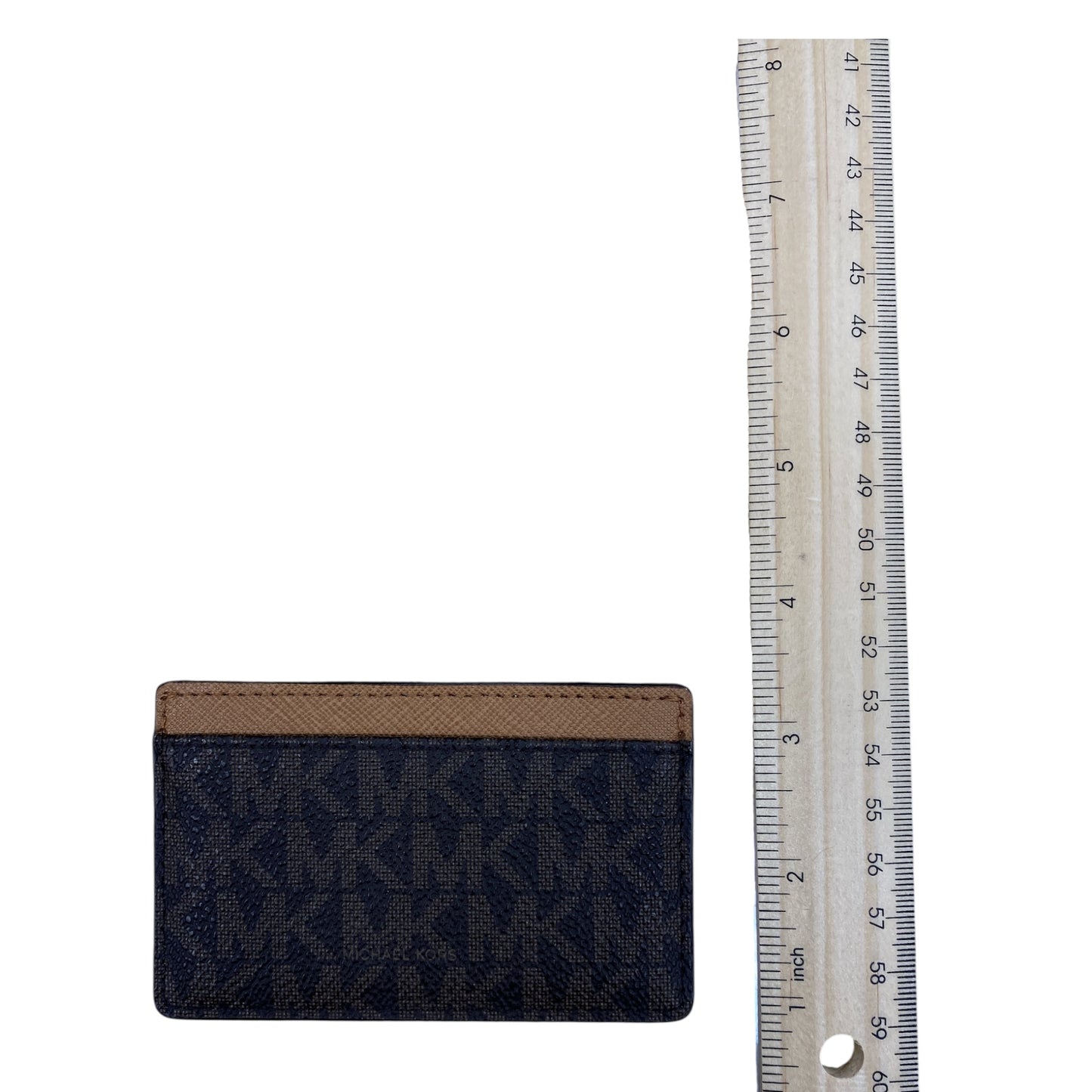 Id/Card Holder Designer By Michael Kors In Brown