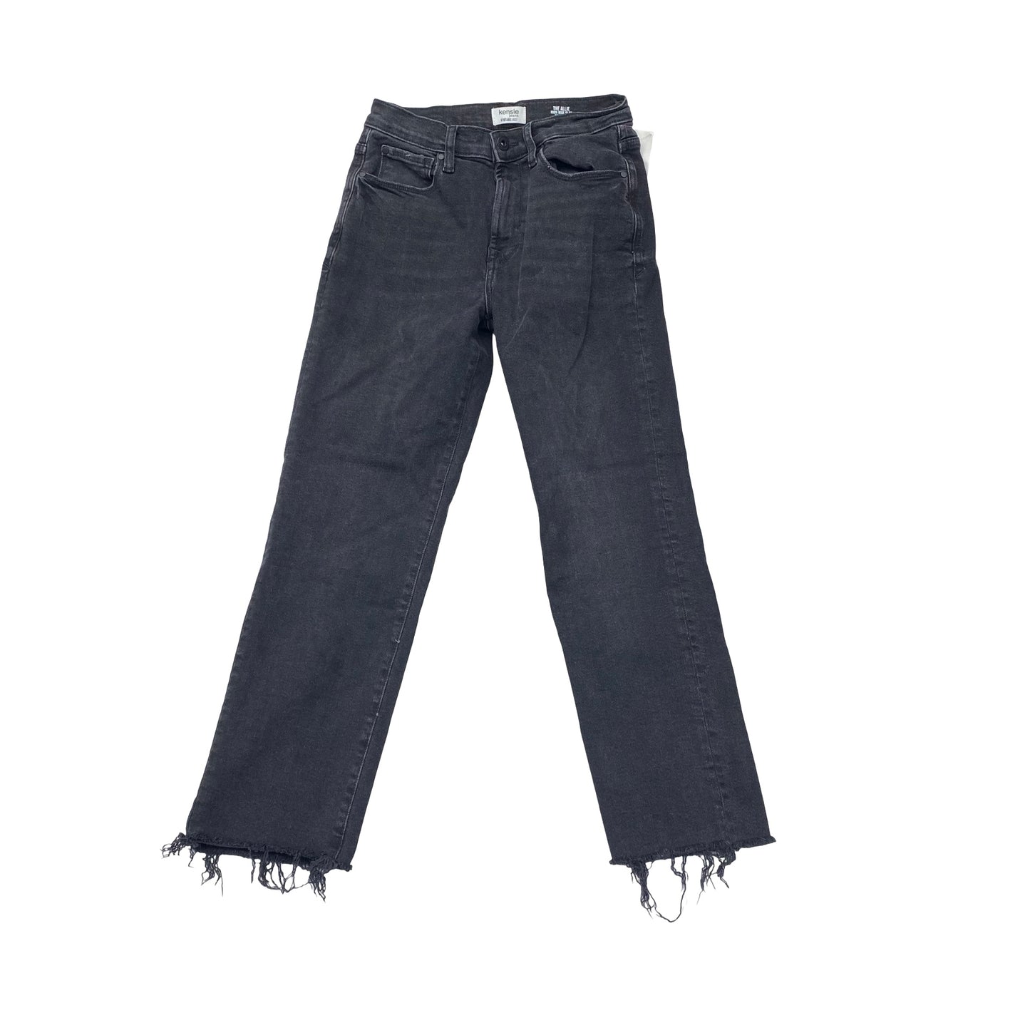 Jeans Straight By Kensie In Black, Size:4