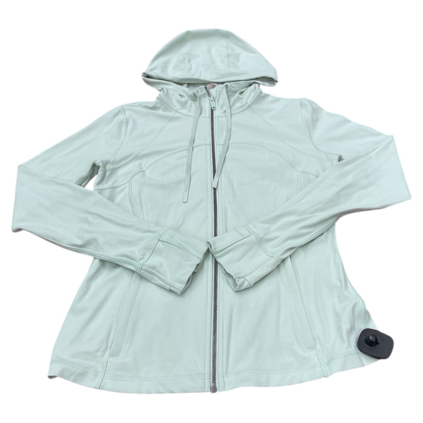 Athletic Jacket By Lululemon In Blue, Size:12