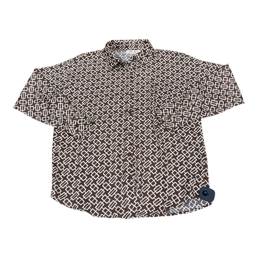 Top Ls By Willow & Root In Brown, Size:Xs