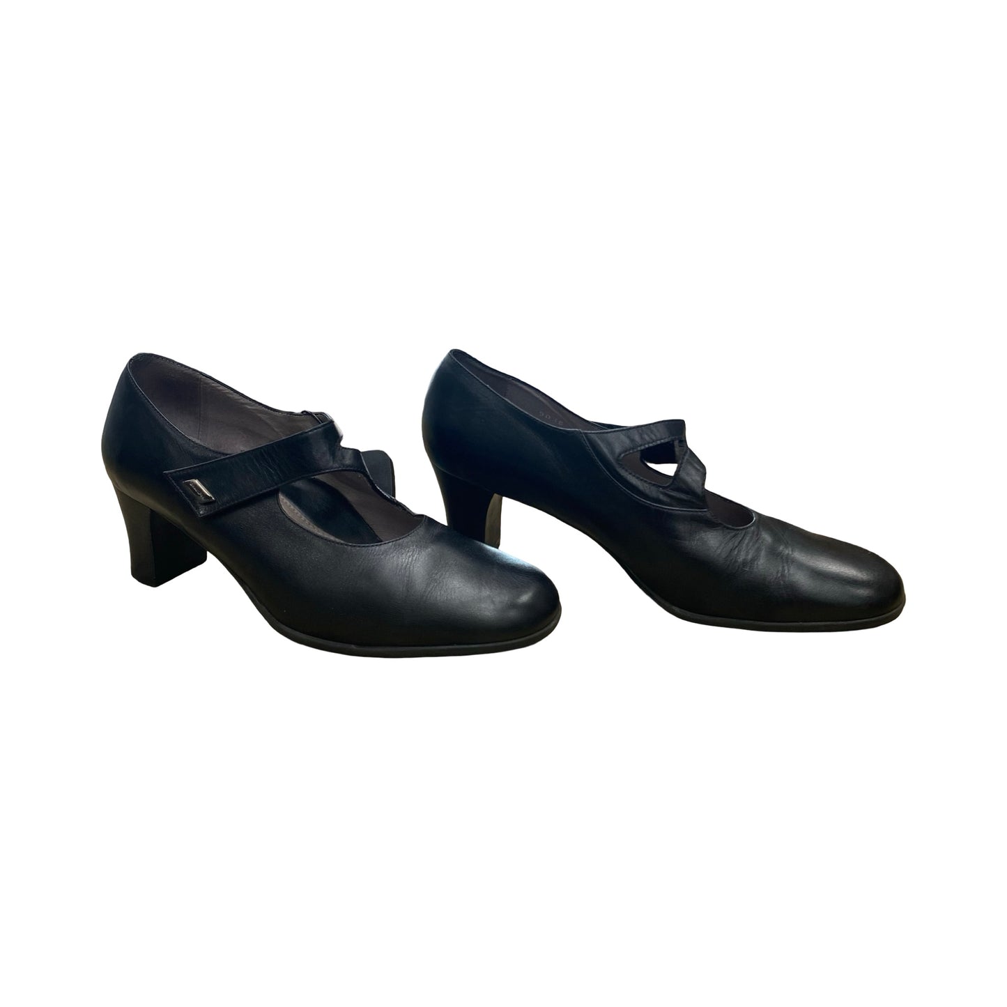 Shoes Heels Block By Cmc In Black, Size:9