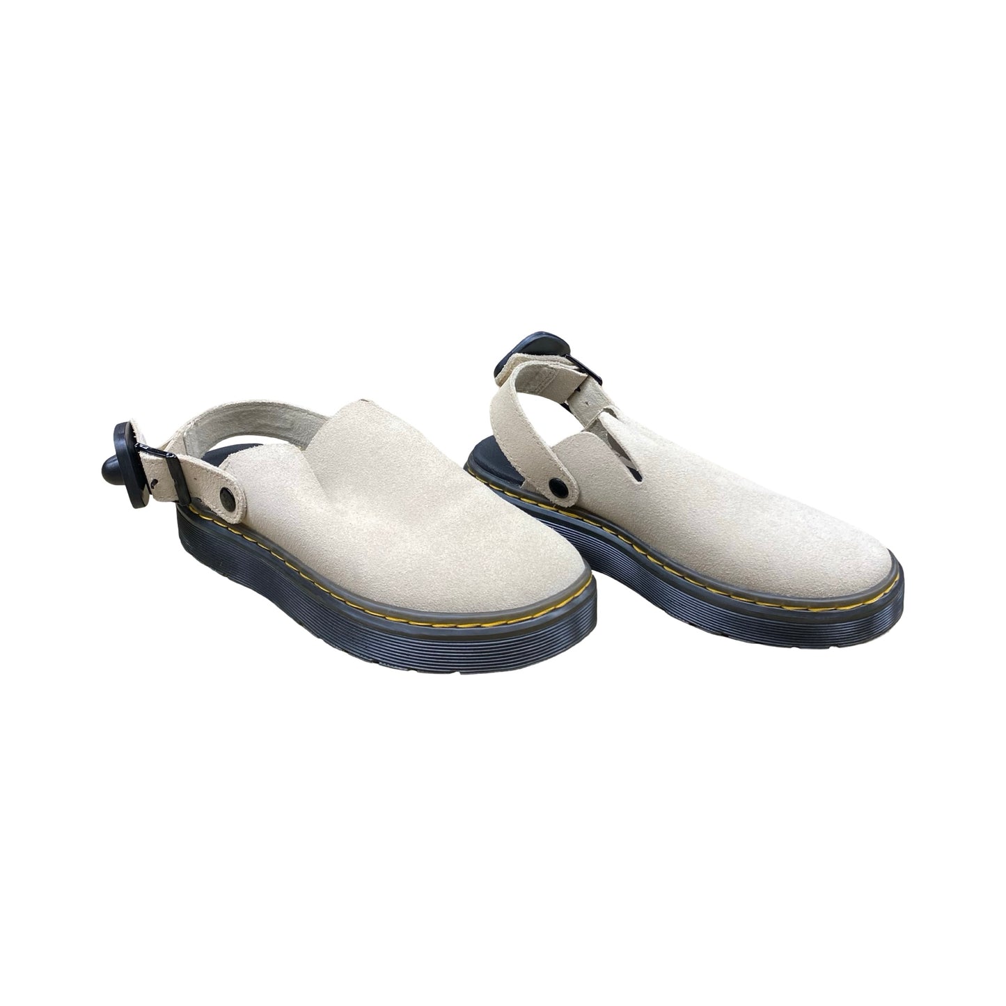Shoes Designer By Dr Martens In Cream, Size:5