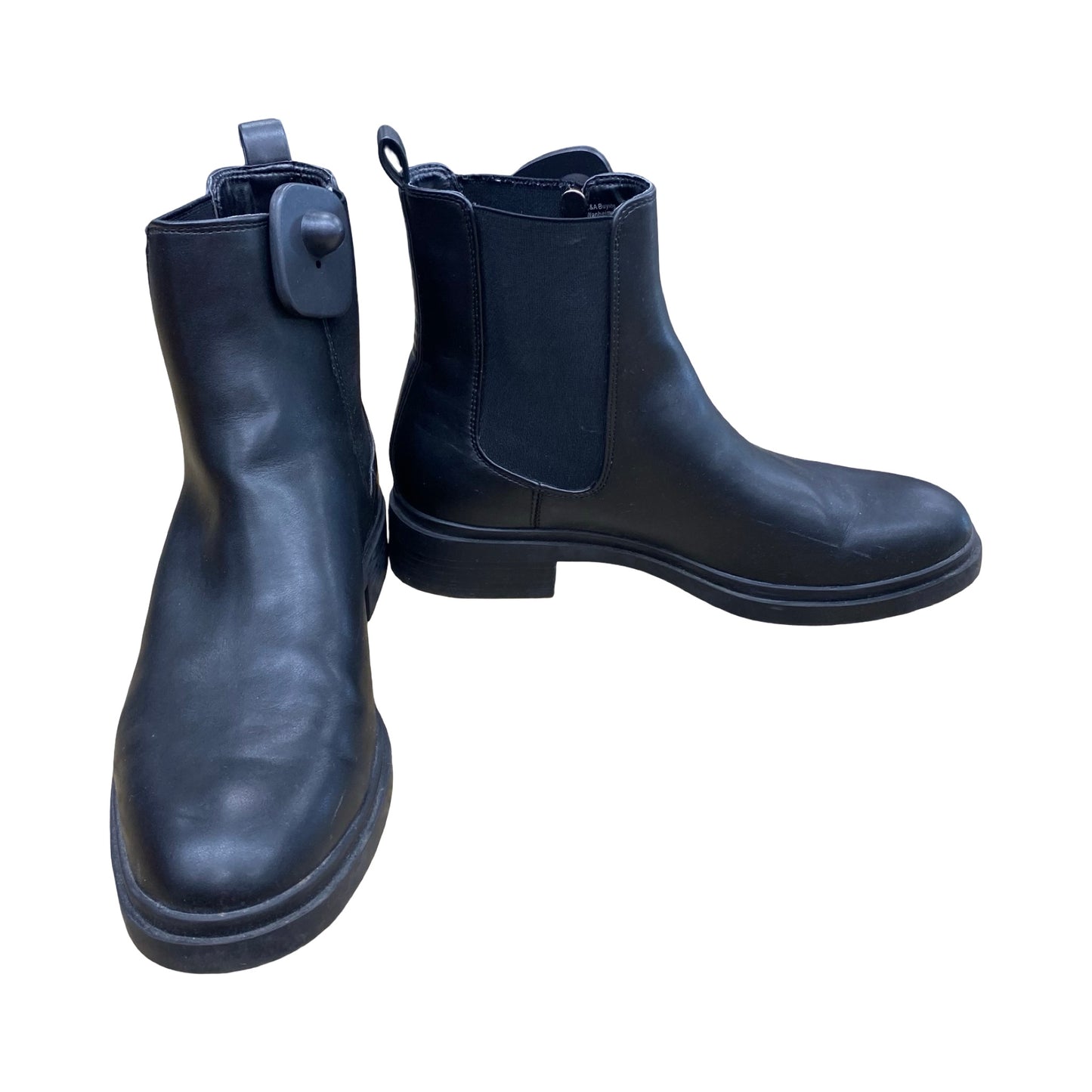 Boots Ankle Flats By Cmc In Black, Size:8.5